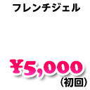 フレンチジェル　5,000円